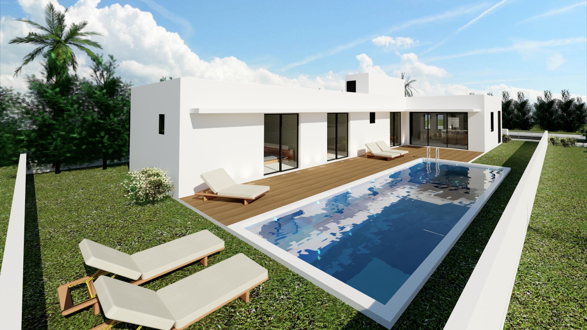 3 chambres Bungalow à Larnaca, Larnaka, Chypre No. 28352