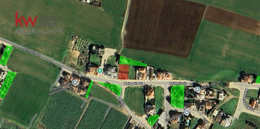 661m2 Terreno en Pervolia, Larnaka,  No. 56772