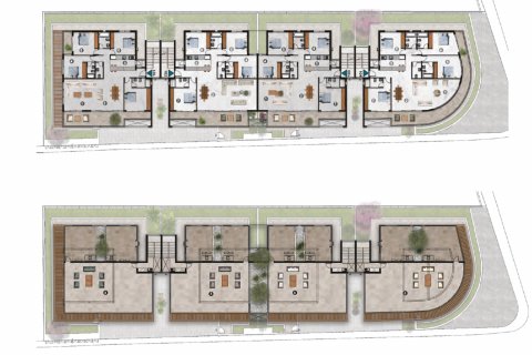 Apartamento plano de planta, 4 dormitorios en el Park Avenue Residences No. 5218