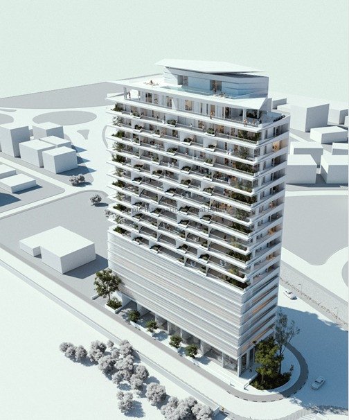 Квартира с 1 спальней в Ларнака, Кипр № 39035