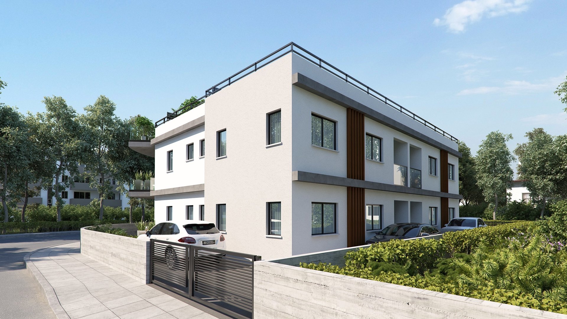 3 dormitorios Apartamento en Geroskípou, Paphos, Chipre No. 25500