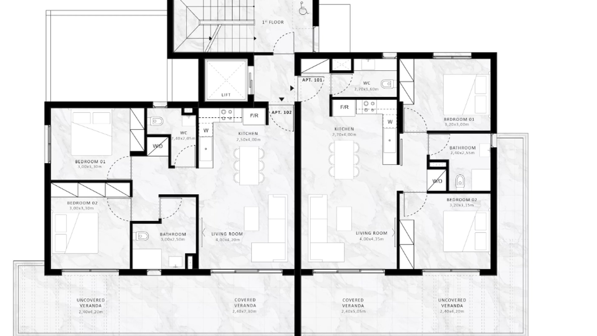 2 bedrooms Penthouse in Limassol, Cyprus No. 28612