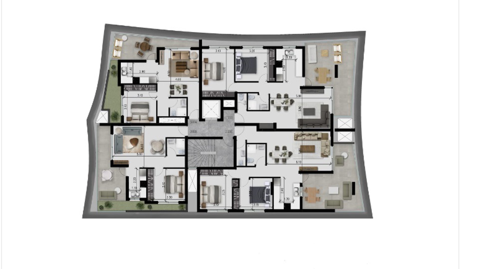 2 chambres Appartement à Limassol, Chypre No. 28613