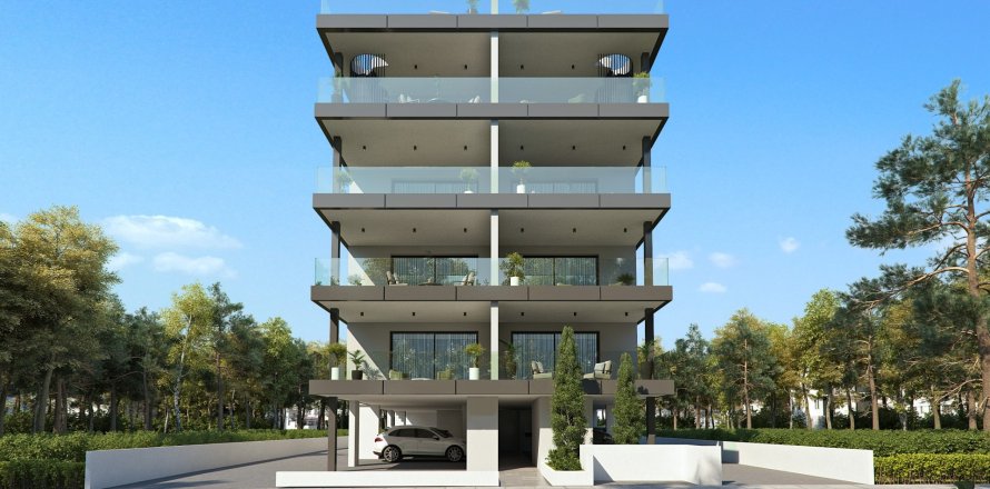 Квартира с 1 спальней в Ливадия, Ларнака, № 46512