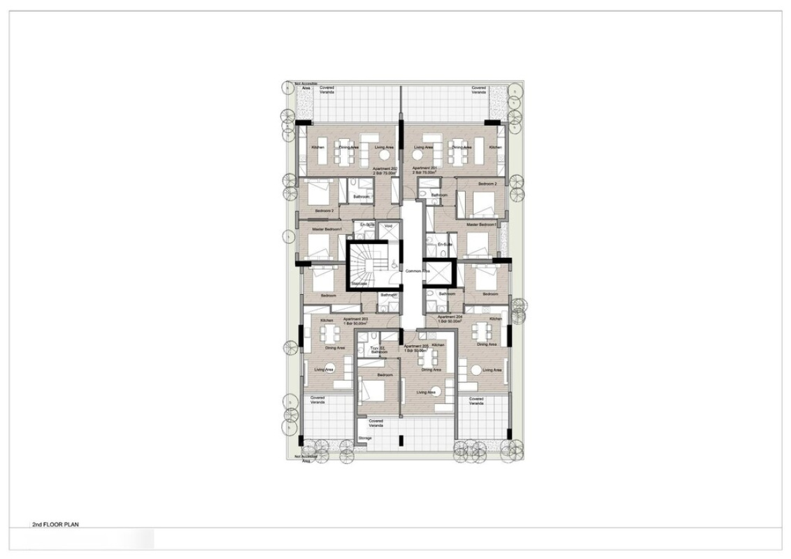 2 bedrooms Apartment in Nicosia, Cyprus No. 38144