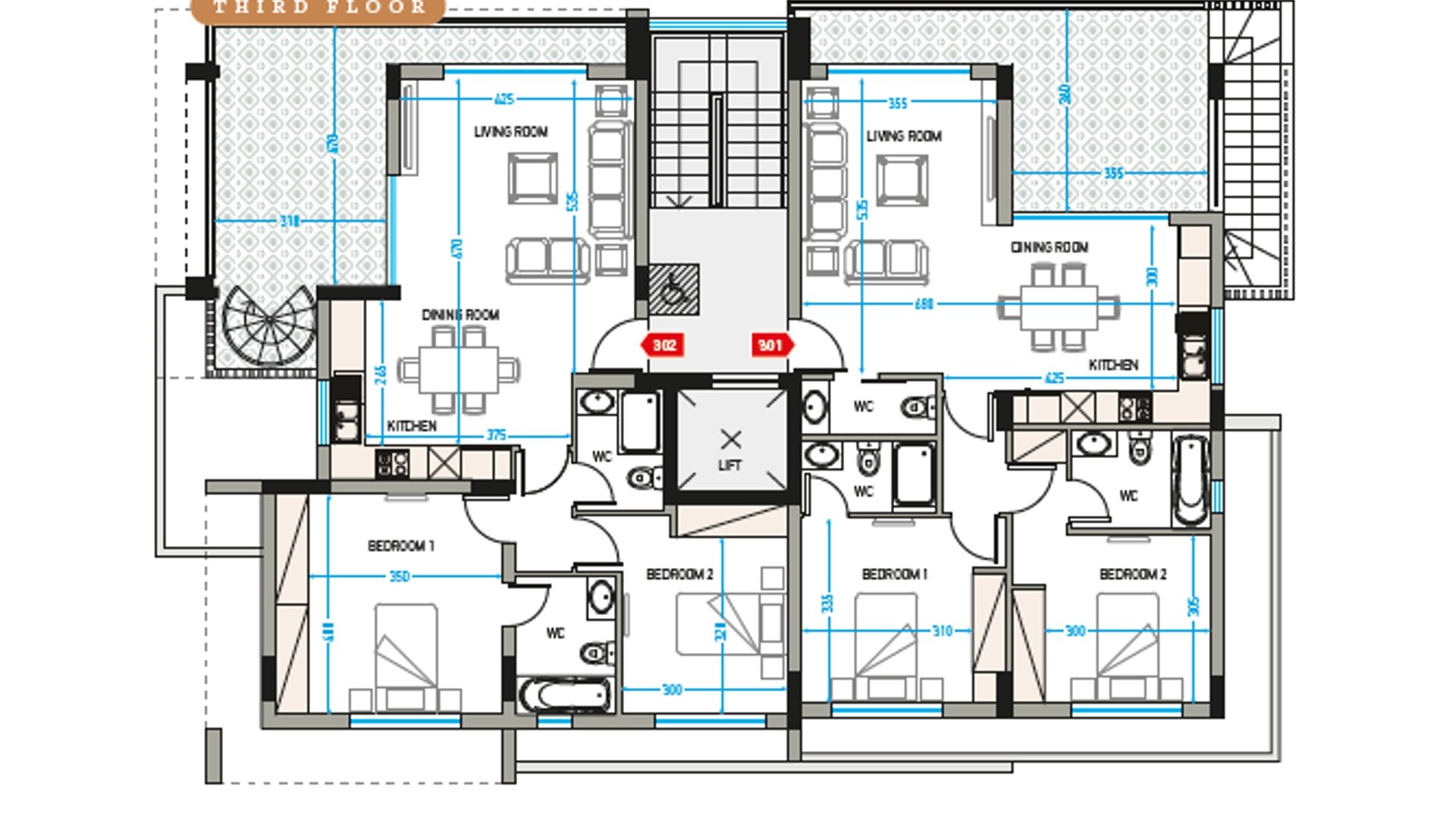 2 bedrooms Penthouse in Limassol, Cyprus No. 28999