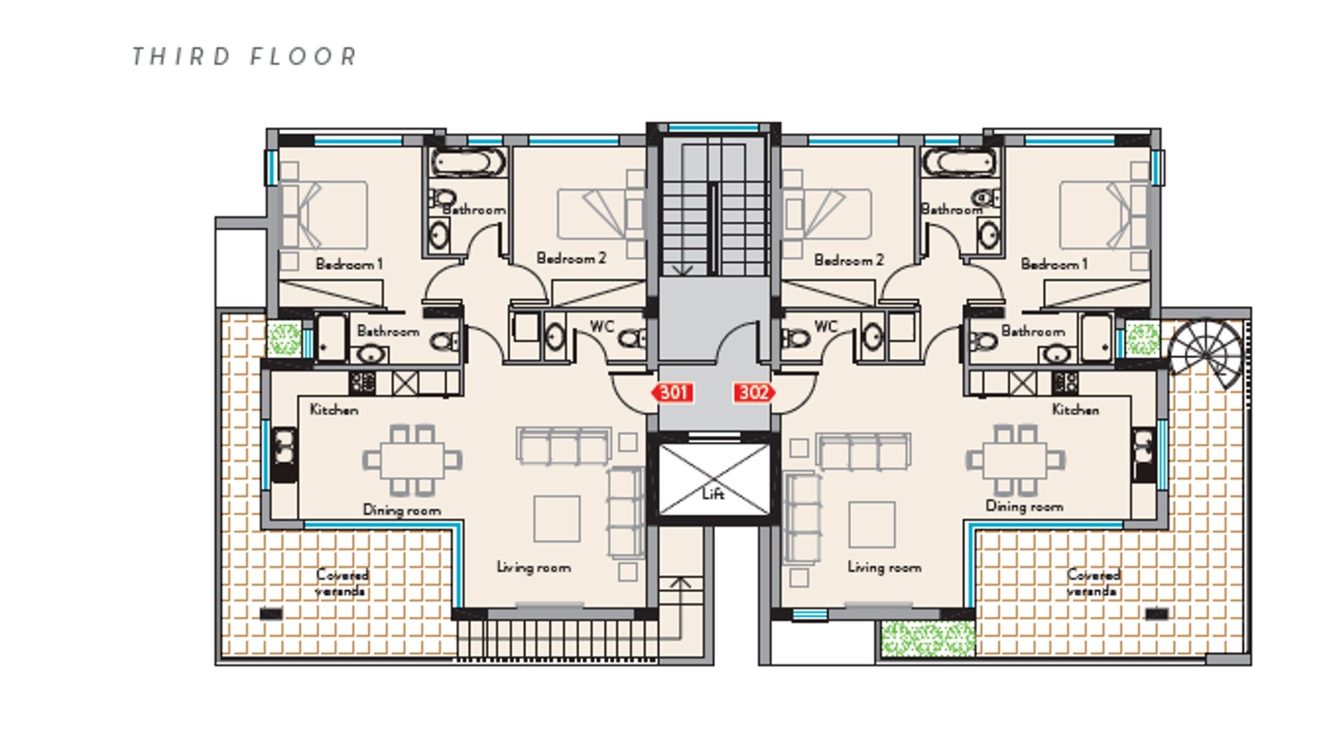 2 bedrooms Penthouse in Limassol, Cyprus No. 28996