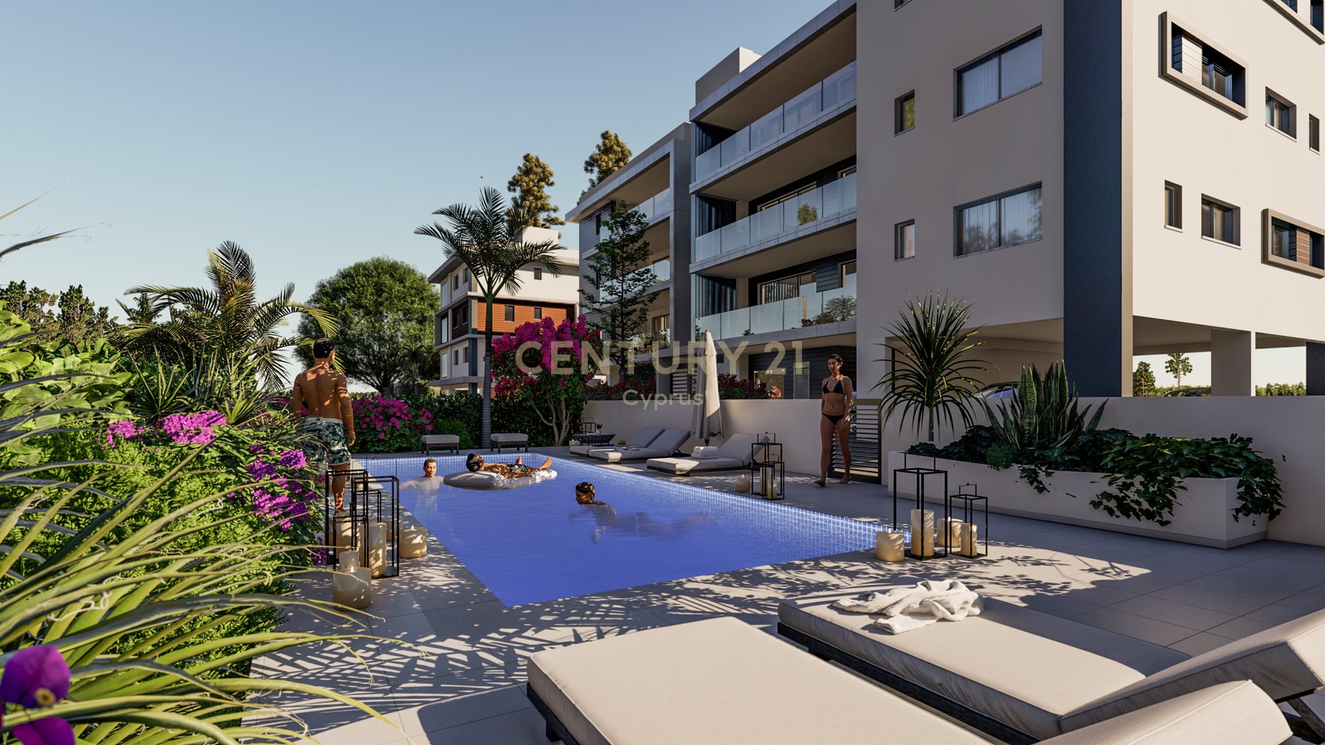 2 chambres Appartement à Kato Polemidia, Limassol, Chypre No. 55824
