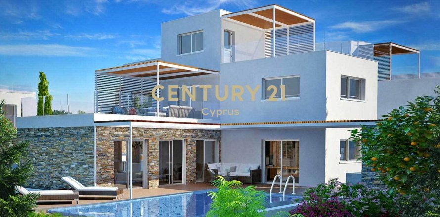 3 dormitorios Villa en Geroskípou, Paphos,  No. 55819