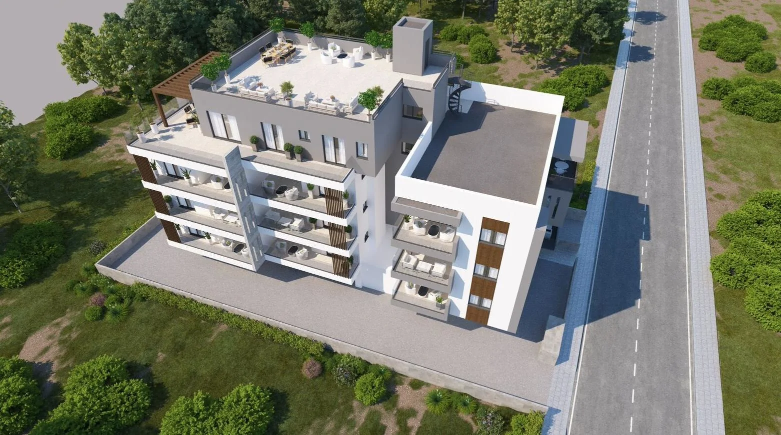 1 dormitorio Apartamento en Kato Paphos, Paphos, Chipre No. 27601