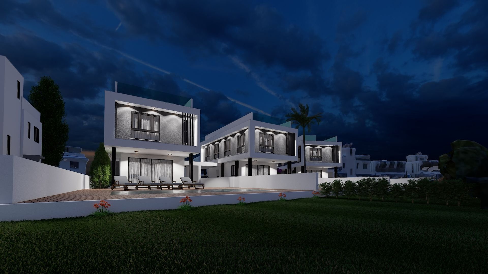 4 chambres Villa à Paralimni, Ammochostos, Chypre No. 35629