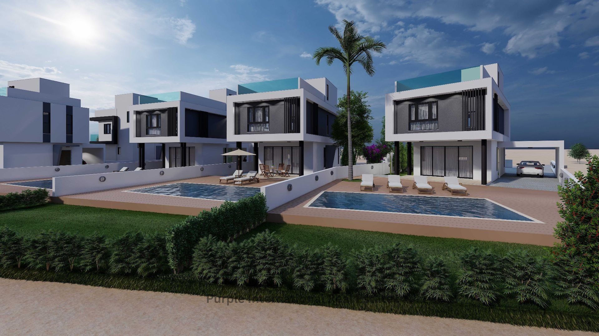 4 chambres Villa à Paralimni, Ammochostos, Chypre No. 35629