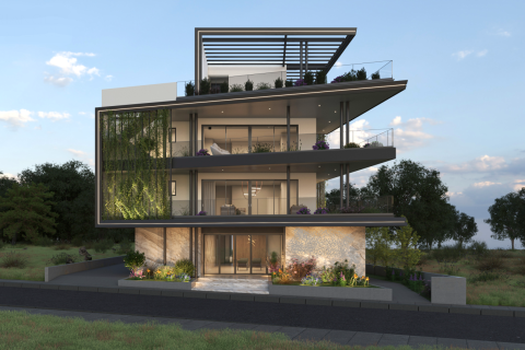 Квартира с 3 спальнями в Никосия,  № 46244