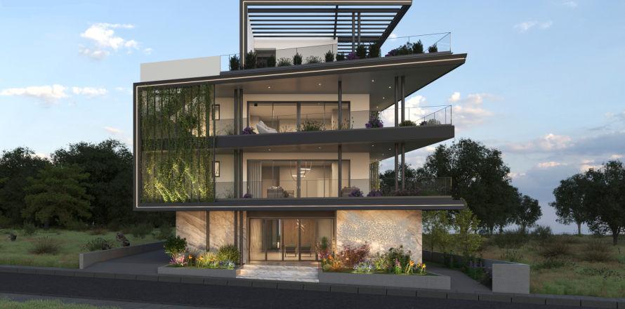 Квартира с 3 спальнями в Никосия,  № 46244