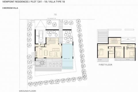 Villa floor plan «3BR-8», 3 bedrooms in Viewpoint Hills