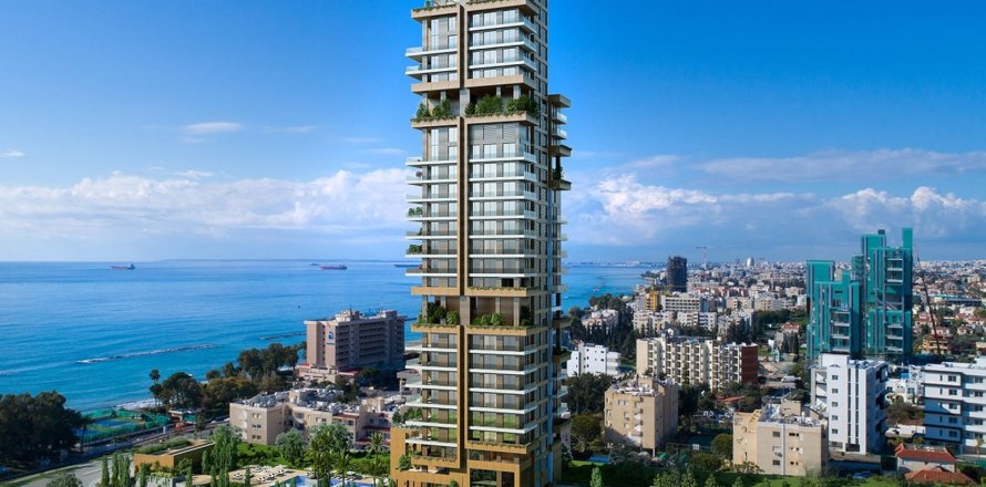 Квартира с 3 спальнями в Лимассол, Лимасол,  № 42992