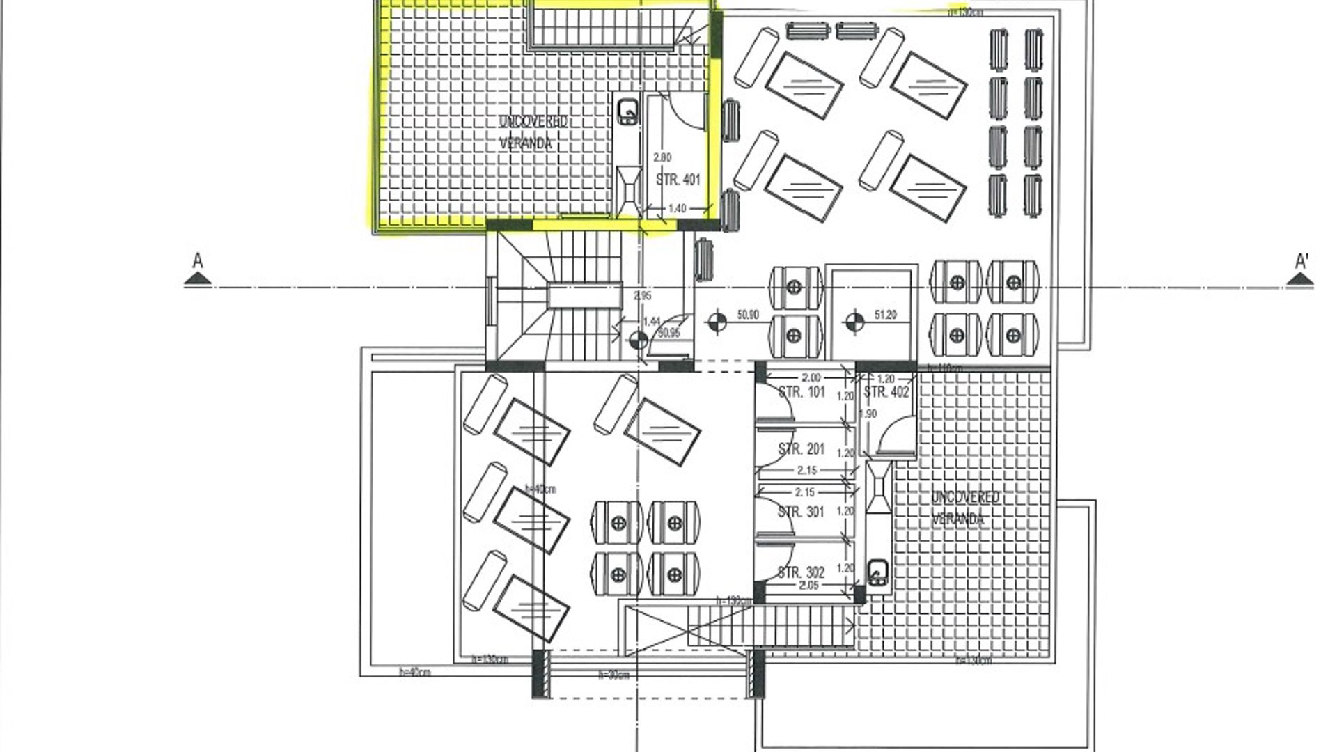 2 bedrooms Penthouse in Agios Ioannis, Limassol, Cyprus No. 29426