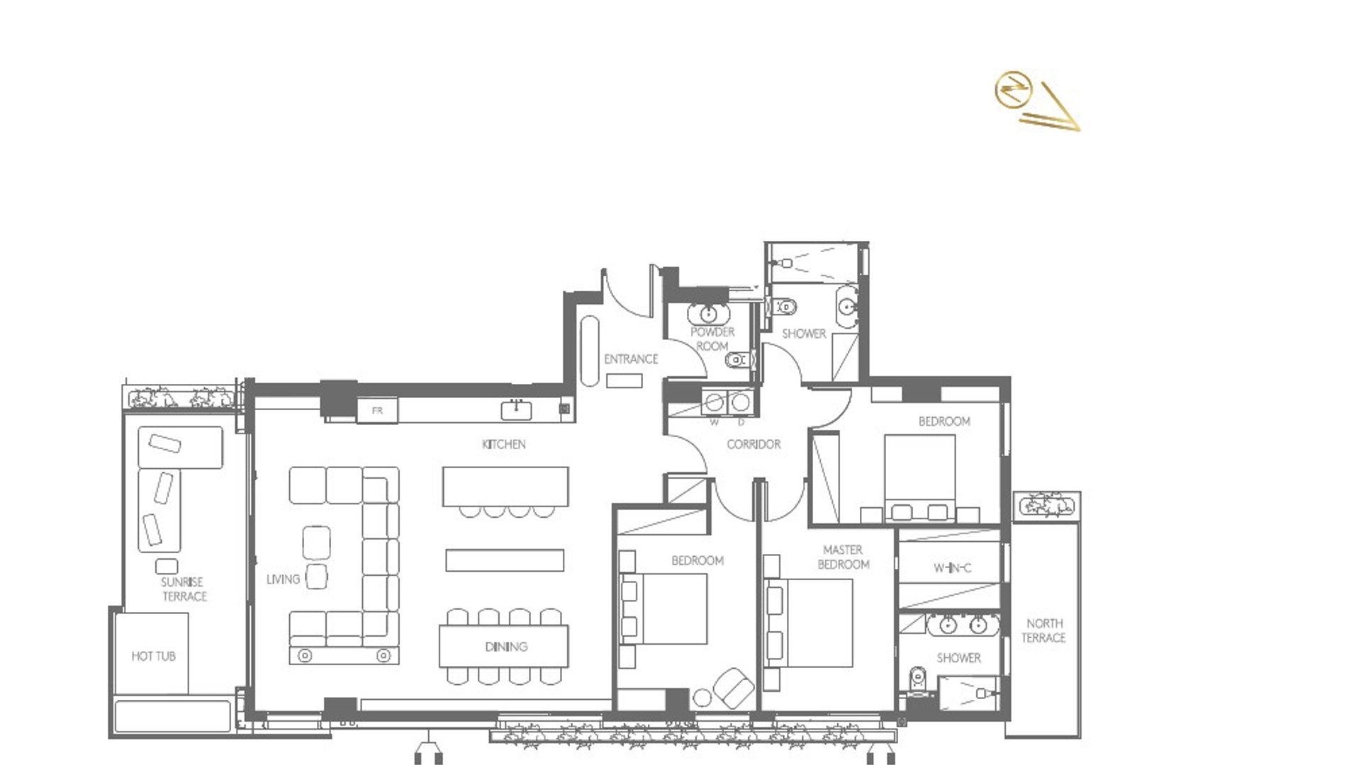 3 bedrooms Apartment in Potamos tis Germasogeias, Germasogeia, Limassol, Cyprus No. 26443