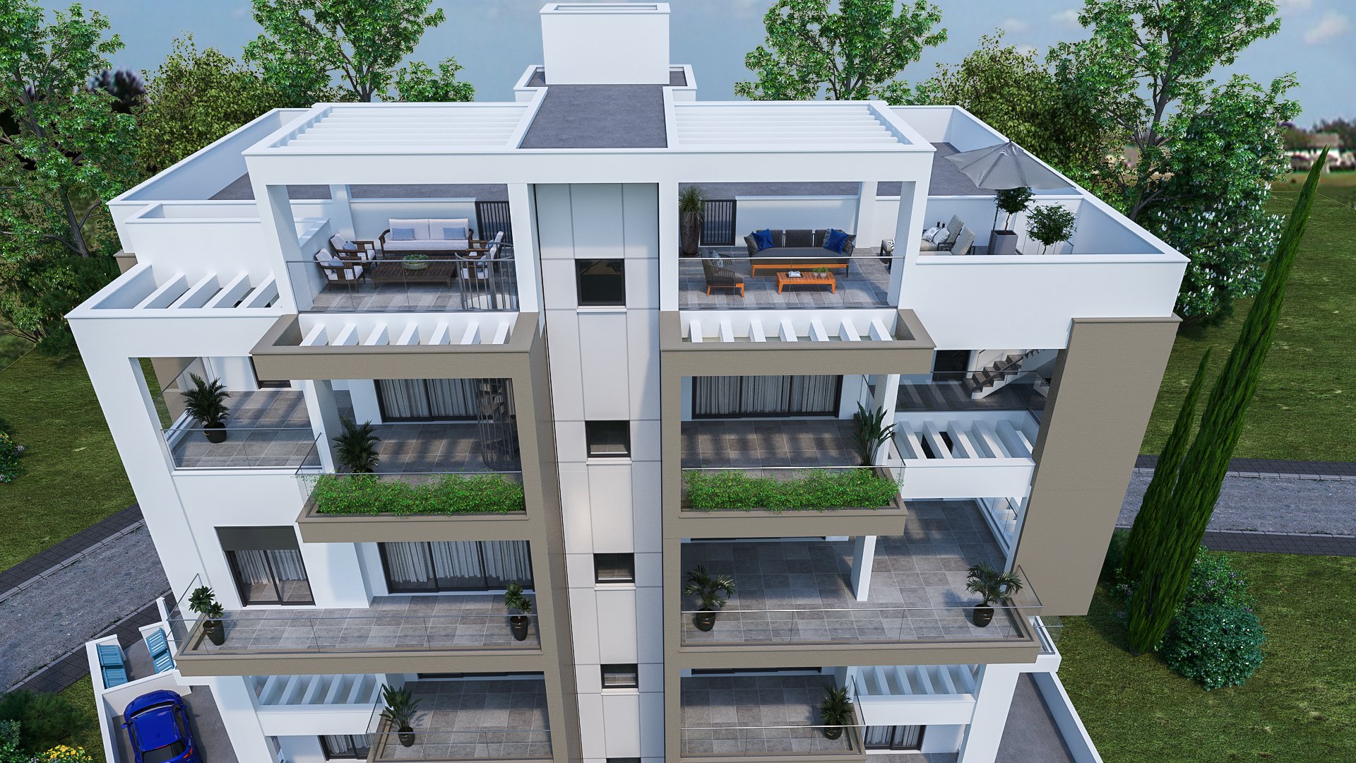 3 bedrooms Penthouse in Mesa Geitonia, Limassol, Cyprus No. 26440
