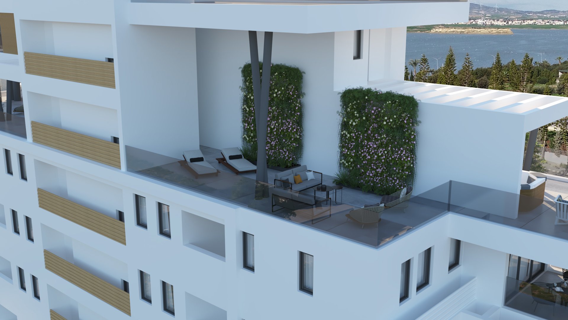3 bedrooms Penthouse in Larnaca, Larnaka, Cyprus No. 26441