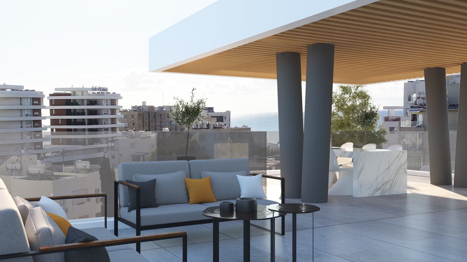 3 bedrooms Penthouse in Larnaca, Larnaka, Cyprus No. 26441