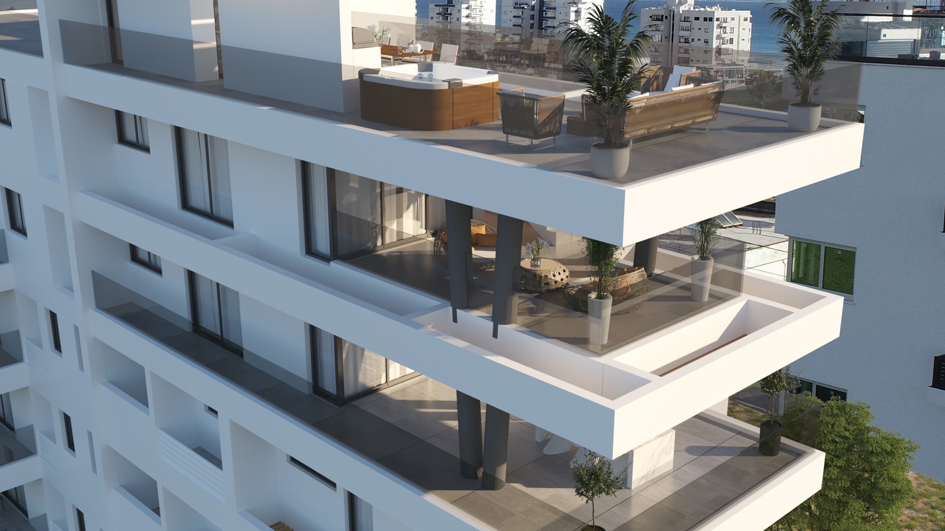 3 bedrooms Penthouse in Larnaca, Larnaka, Cyprus No. 26441