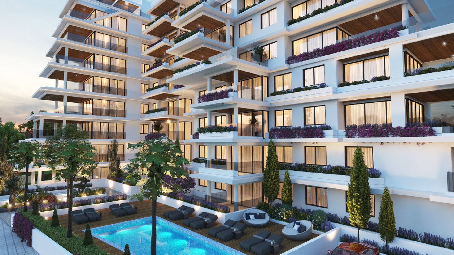 2 chambres Appartement à Larnaca, Larnaka, Chypre No. 26345