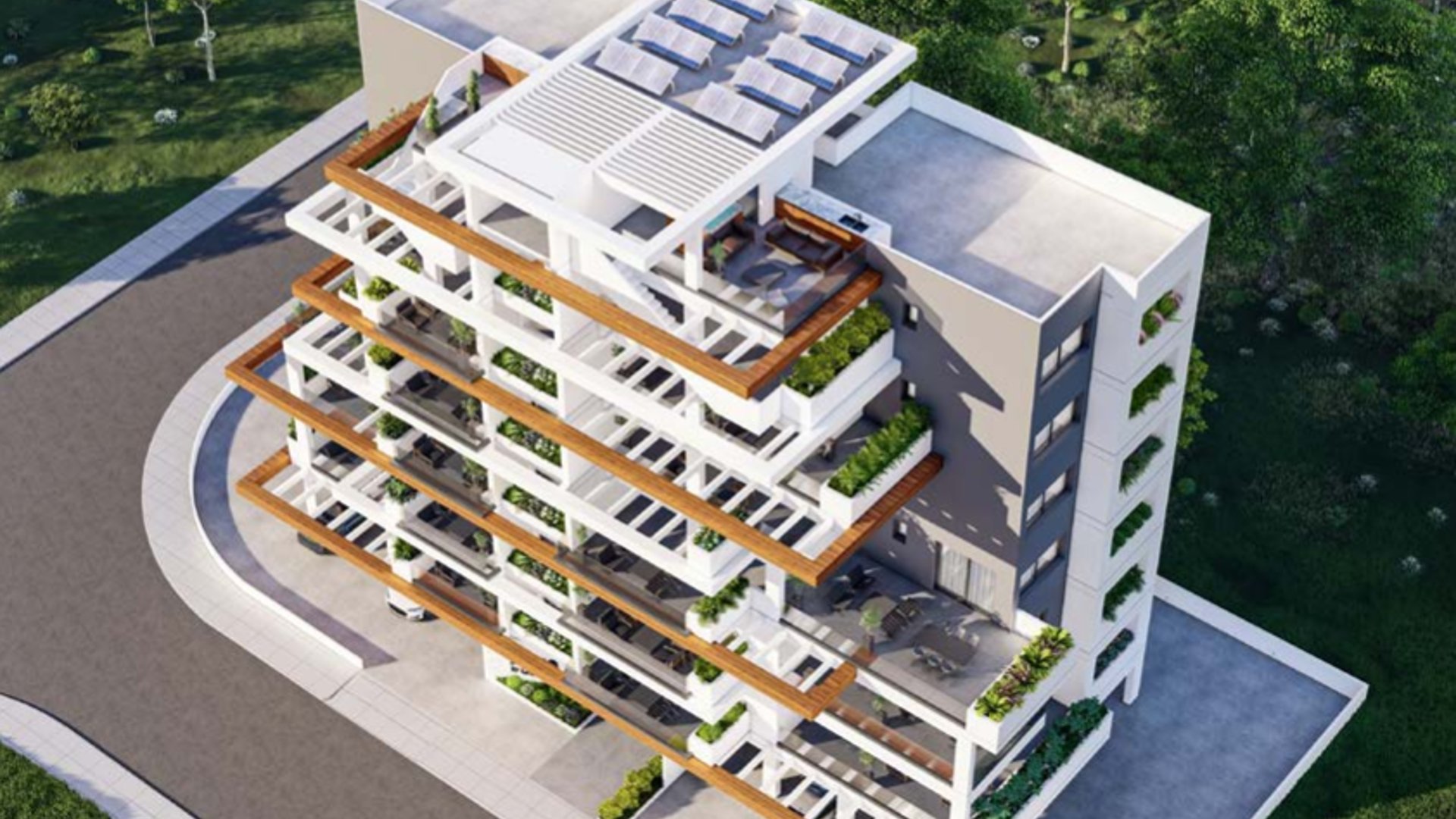 2 bedrooms Penthouse in Larnaca, Larnaka, Cyprus No. 26341