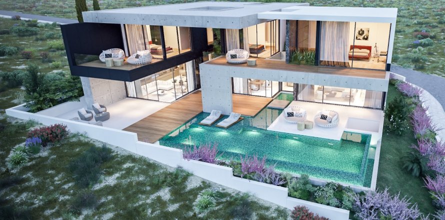 5 dormitorios Villa en Germasogeia, Limassol,  No. 55859