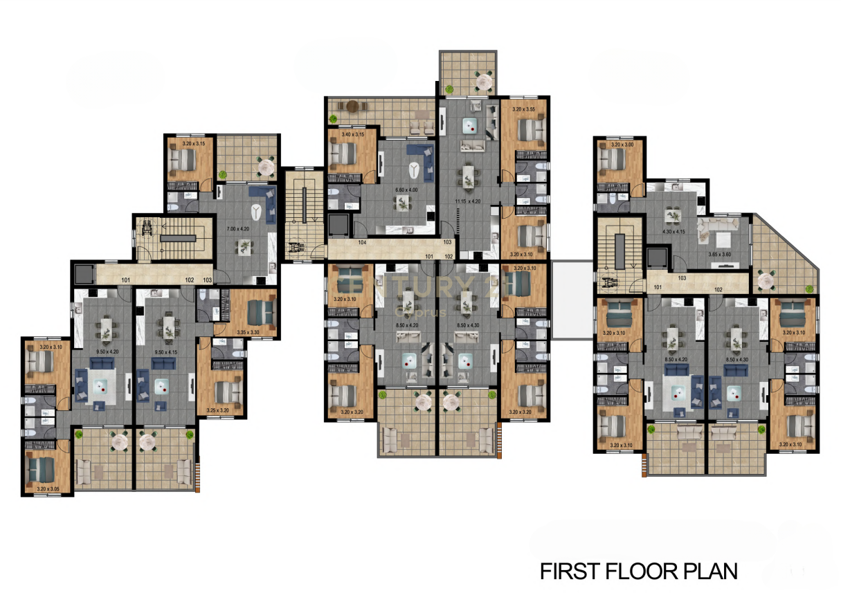 1 bedroom Apartment in Parekklisia, Limassol, Cyprus No. 56015