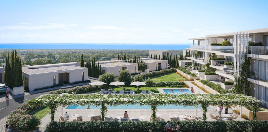 1 dormitorio Apartamento en Geroskípou, Paphos, No. 56270