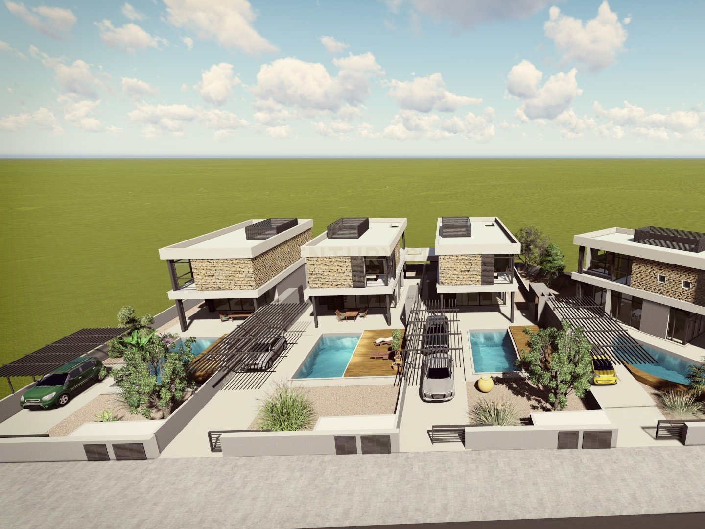 3 dormitorios Villa en Trachoni, Limassol, Chipre No. 34111
