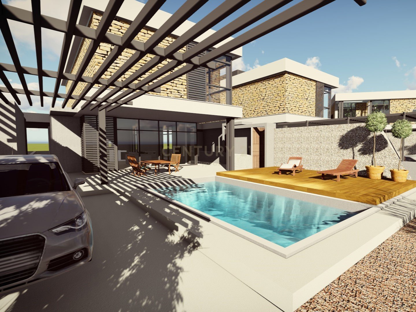 3 dormitorios Villa en Trachoni, Limassol, Chipre No. 34111