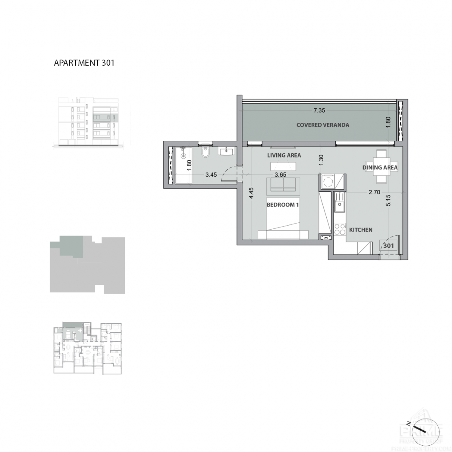 Studio Appartement à Potamos tis Germasogeias, Germasogeia, Limassol, Chypre No. 28942