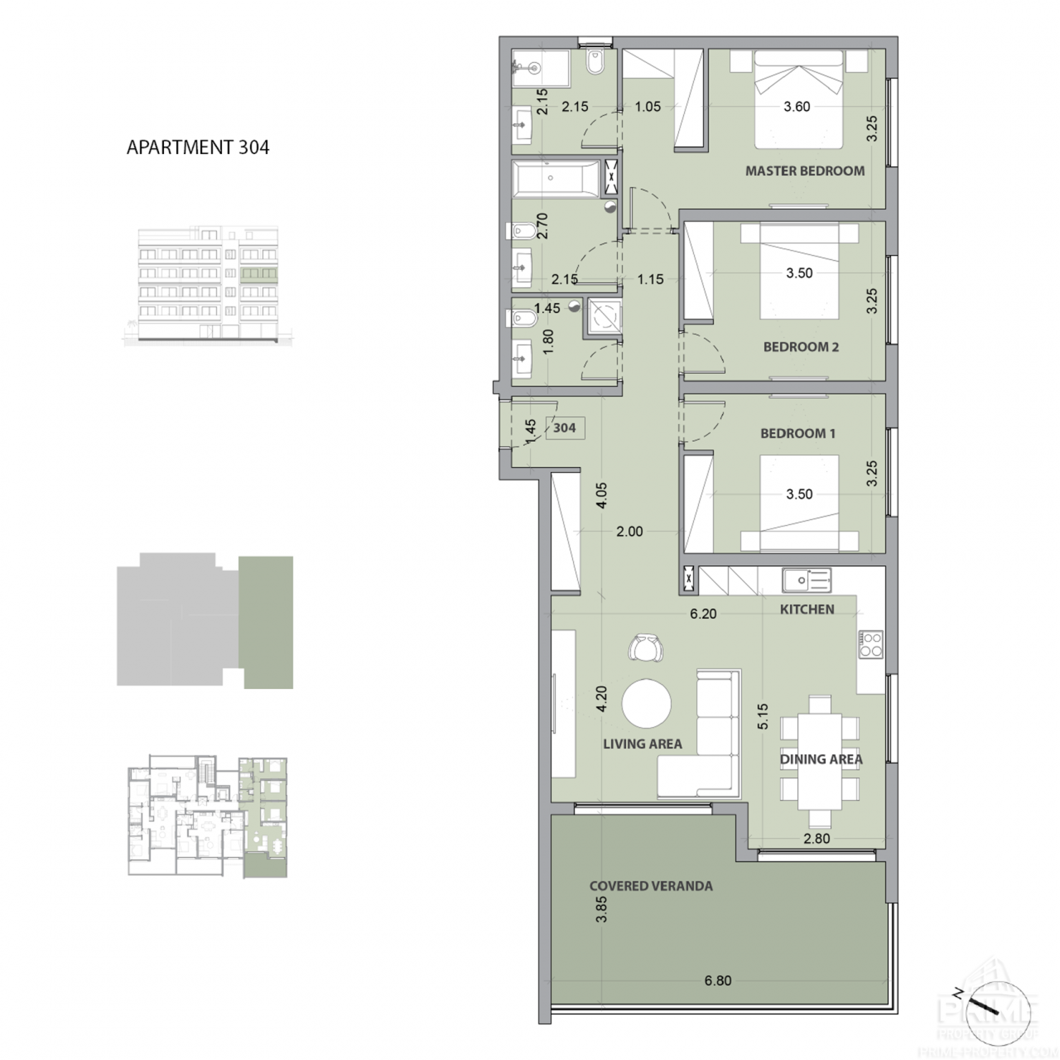 3 chambres Appartement à Potamos tis Germasogeias, Germasogeia, Limassol, Chypre No. 28945