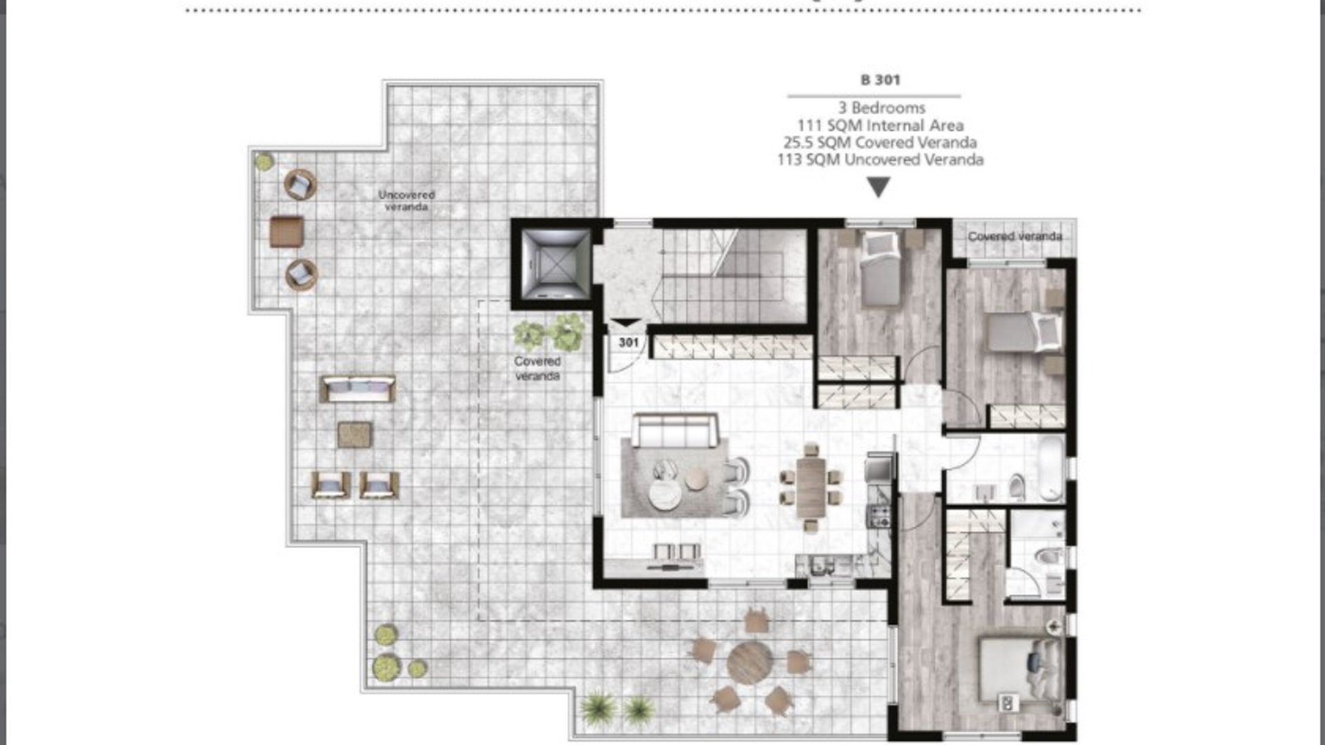 3 bedrooms Penthouse in Limassol, Cyprus No. 26282