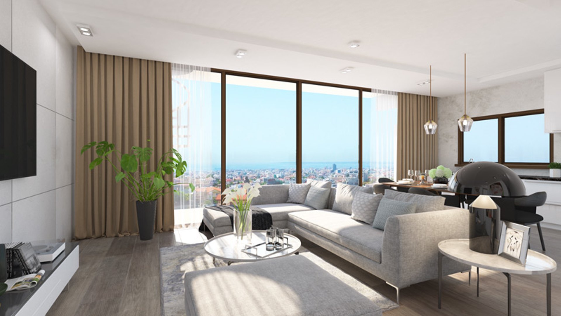 2 bedrooms Penthouse in Mesa Geitonia, Limassol, Cyprus No. 26283
