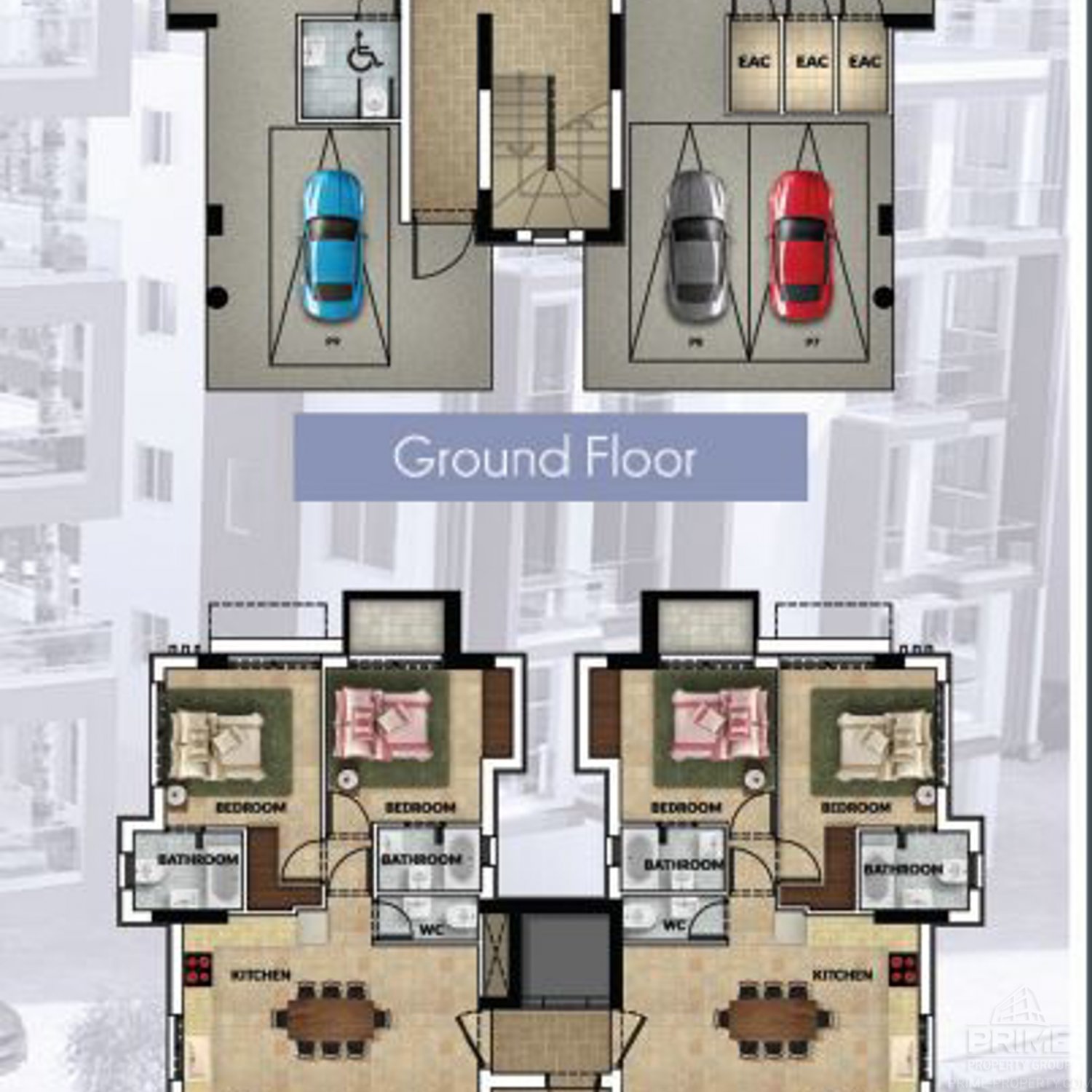 2 chambres Appartement à Kato Polemidia, Limassol, Chypre No. 26284