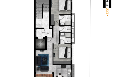 2 bedrooms Apartment in Larnaca, Larnaka,  No. 40601 7