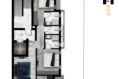 2 bedrooms Apartment in Larnaca, Larnaka,  No. 40601 10