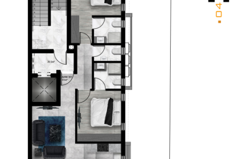 2 bedrooms Apartment in Larnaca, Larnaka,  No. 40600 9