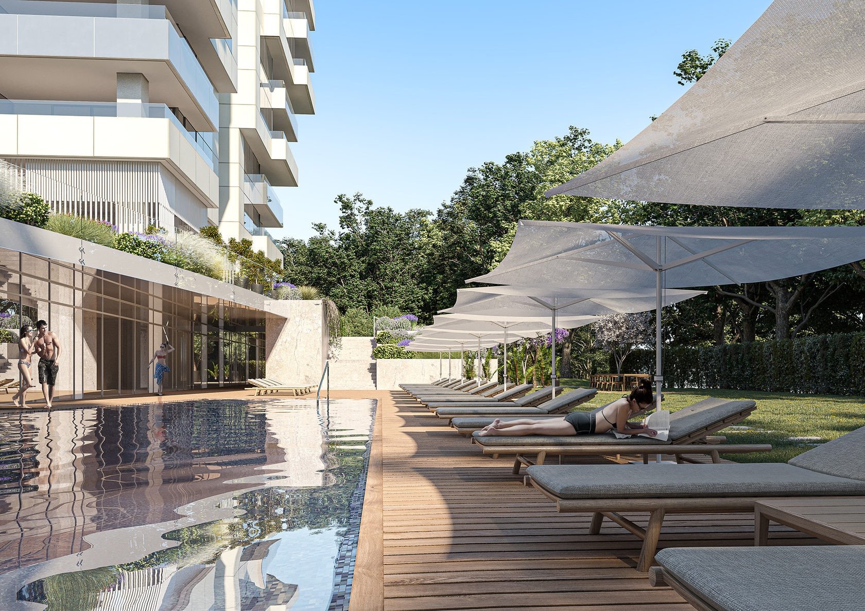 3 dormitorios Apartamento en Agios Tychonas, Limassol, Chipre No. 55167