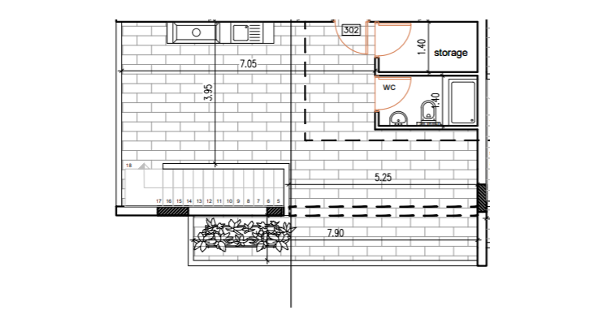 2 chambres Penthouse à Larnaca, Larnaka, Chypre No. 26606