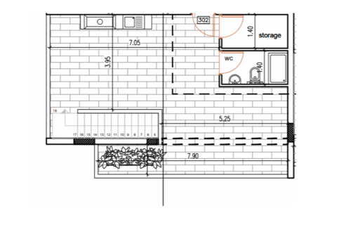 2 bedrooms Penthouse in Larnaca, Larnaka, Cyprus No. 26606