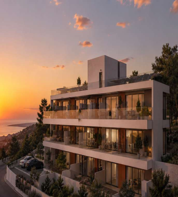 3 dormitorios Apartamento en Agios Tychonas, Limassol, Chipre No. 54813