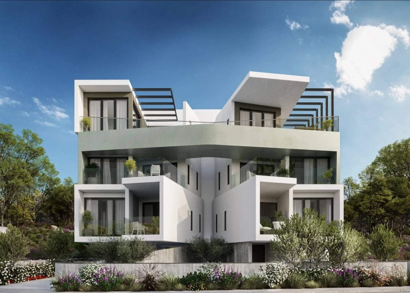 2 dormitorios Apartamento en Kato Paphos, Paphos, Chipre No. 4960