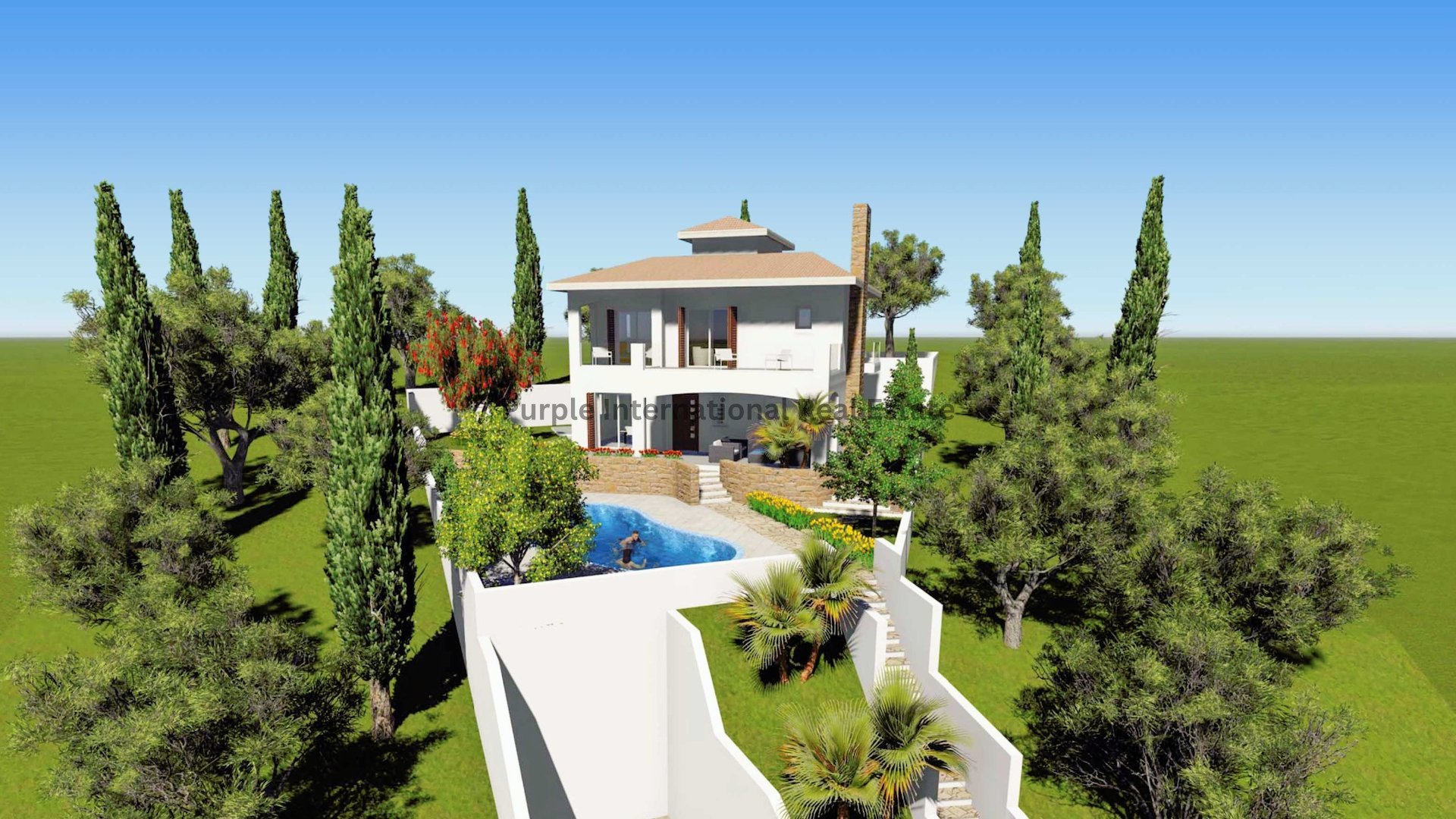 4 bedrooms Villa in Tala, Paphos, Cyprus No. 8136