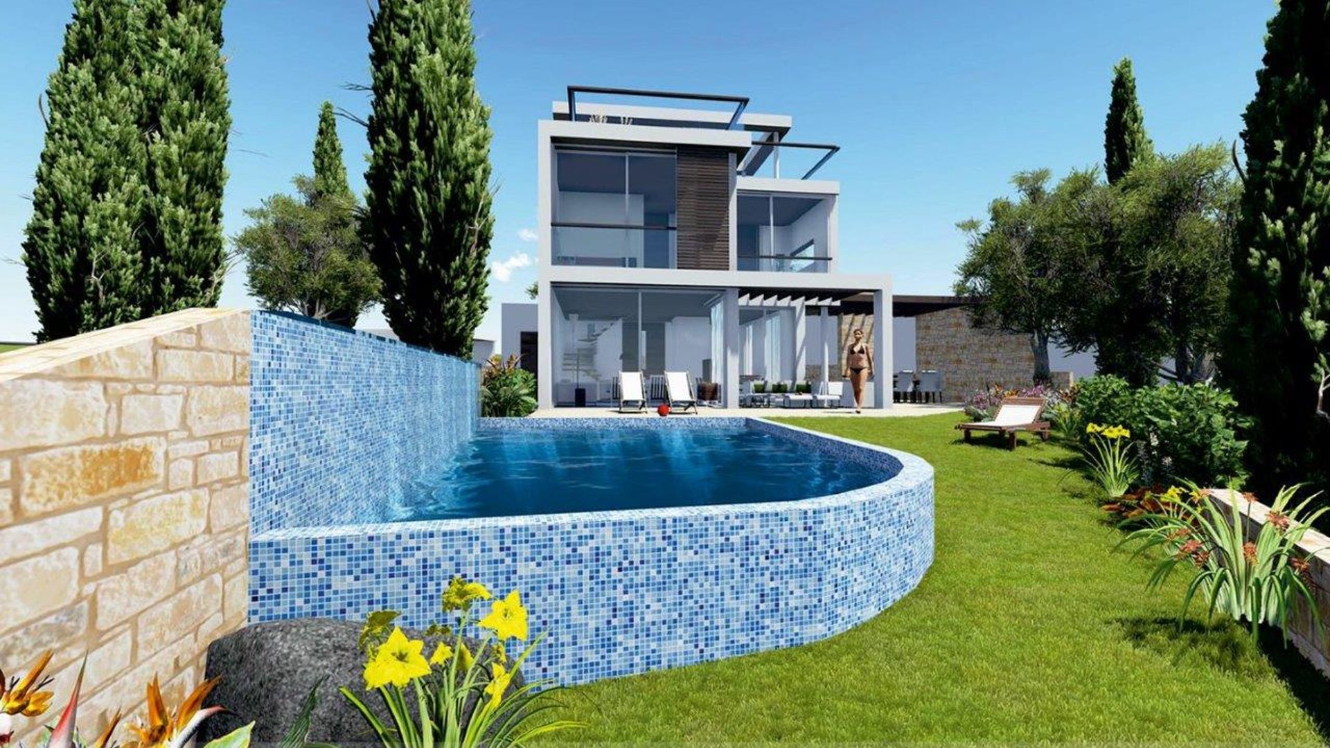 5 bedrooms Villa in Chloraka, Paphos, Cyprus No. 25944