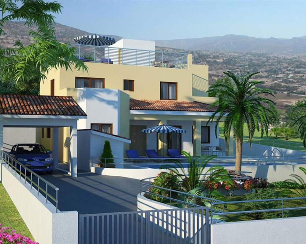 4 dormitorios Villa en Paphos, Chipre No. 38181