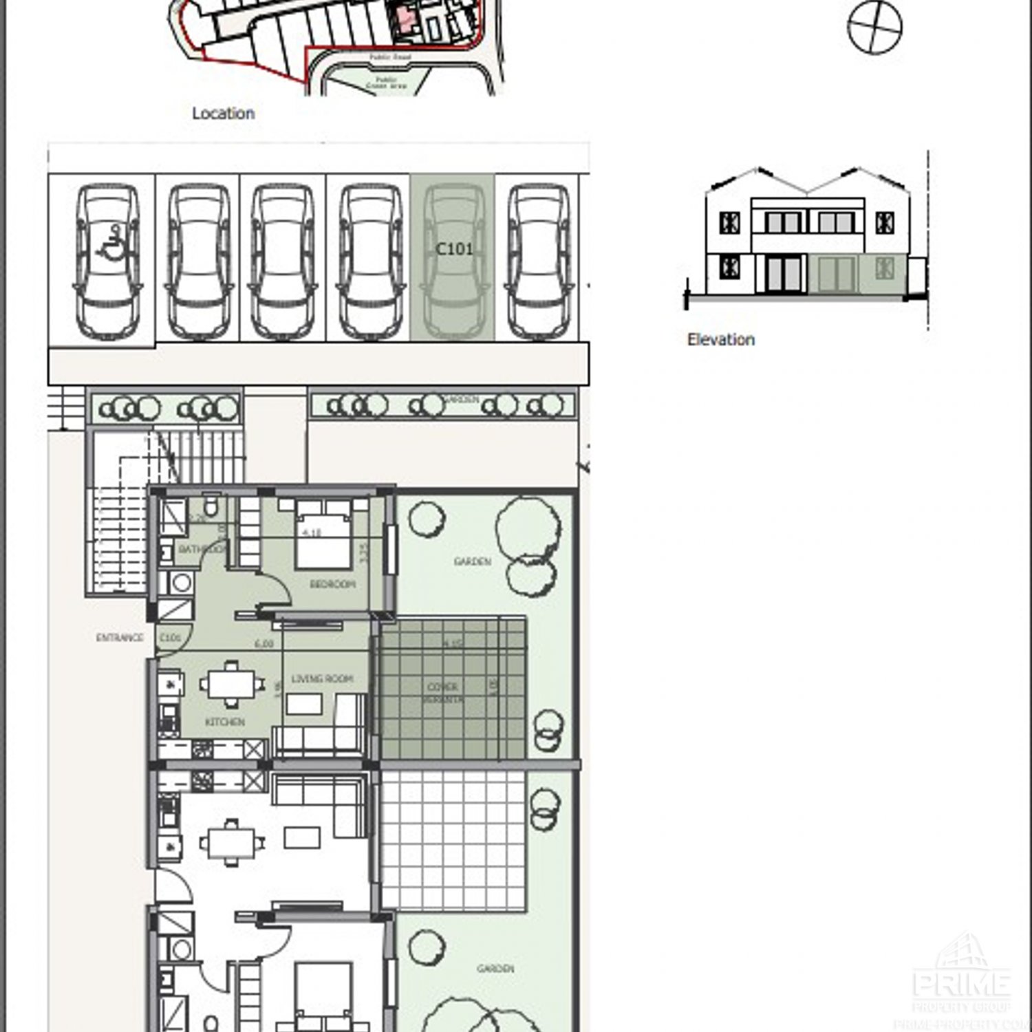 1 chambre Appartement à Limassol, Chypre No. 29332